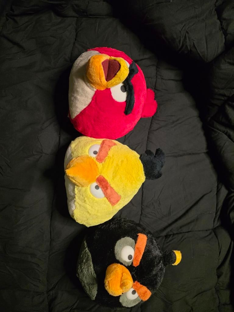 Originele Angry Birds knuffels - Zo goed als nieuw, Ophalen of Verzenden, Zo goed als nieuw, Overige typen