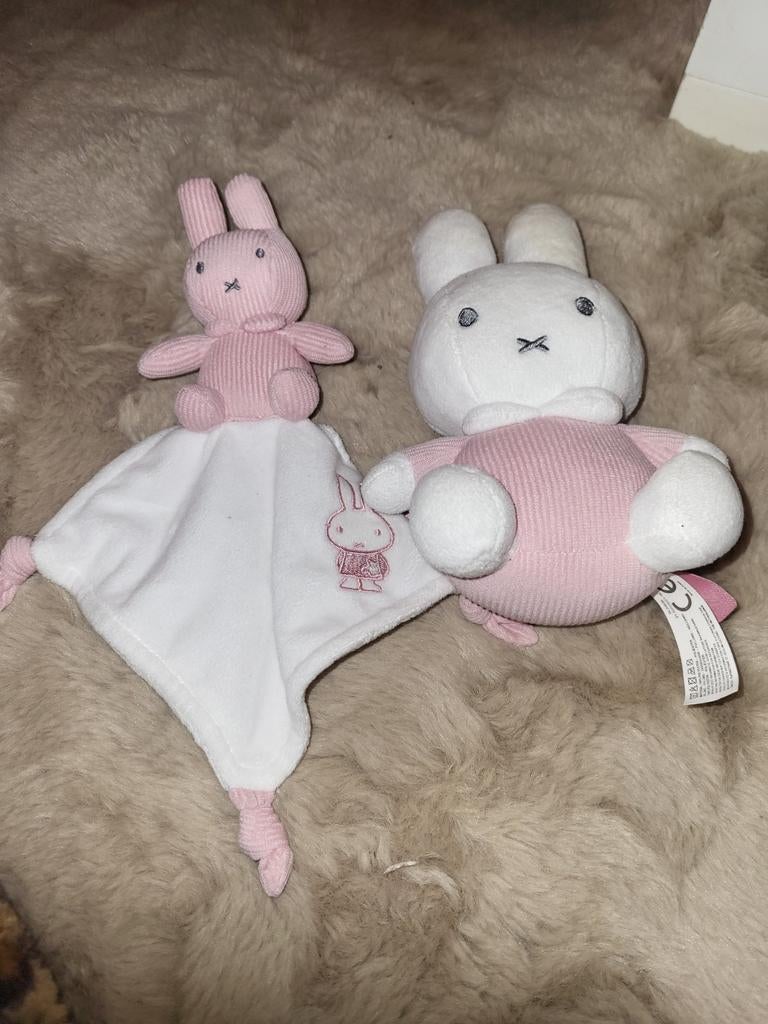 Nijntje knuffel en babydoekje, Ophalen of Verzenden