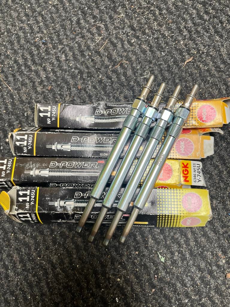 NGK D-POWER Gloeibougies Y-745U (set van 4), Ophalen of Verzenden, Nieuw, Universele onderdelen