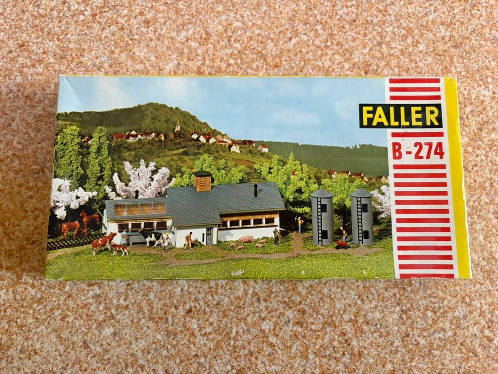 Faller B-274, Overige merken, Gelijkstroom of Wisselstroom, Brug, Tunnel of Gebouw, Nieuw