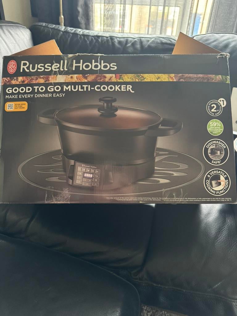 Russell Hobbs multi-cooker, Ophalen of Verzenden, Zo goed als nieuw