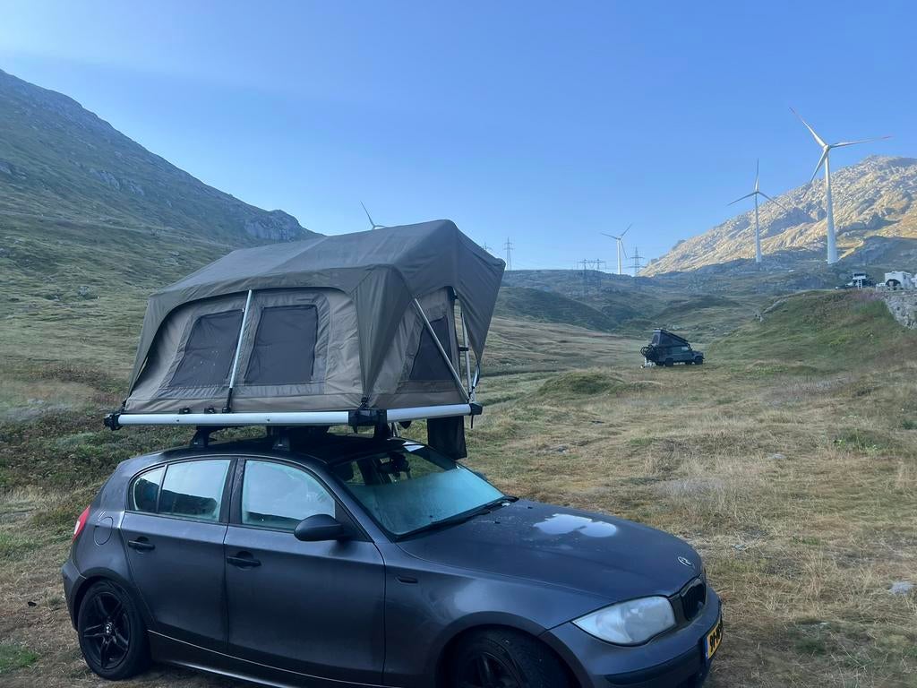 Daktent tehuur, Caravans en Kamperen, Ophalen of Verzenden, Zo goed als nieuw, Tot en met 2