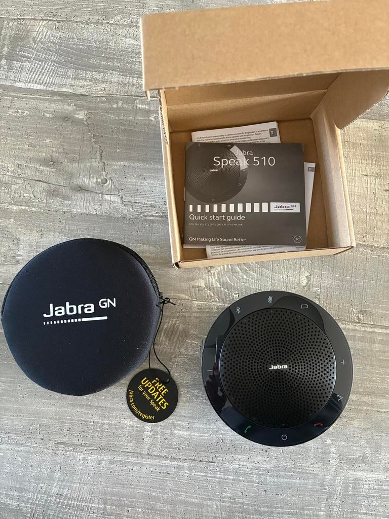 Jabra Speak 510 - Nieuw in doos - Bluetooth Speakerphone, Audio, Tv en Foto, Koptelefoons, Overige merken, Nieuw, Ophalen of Verzenden