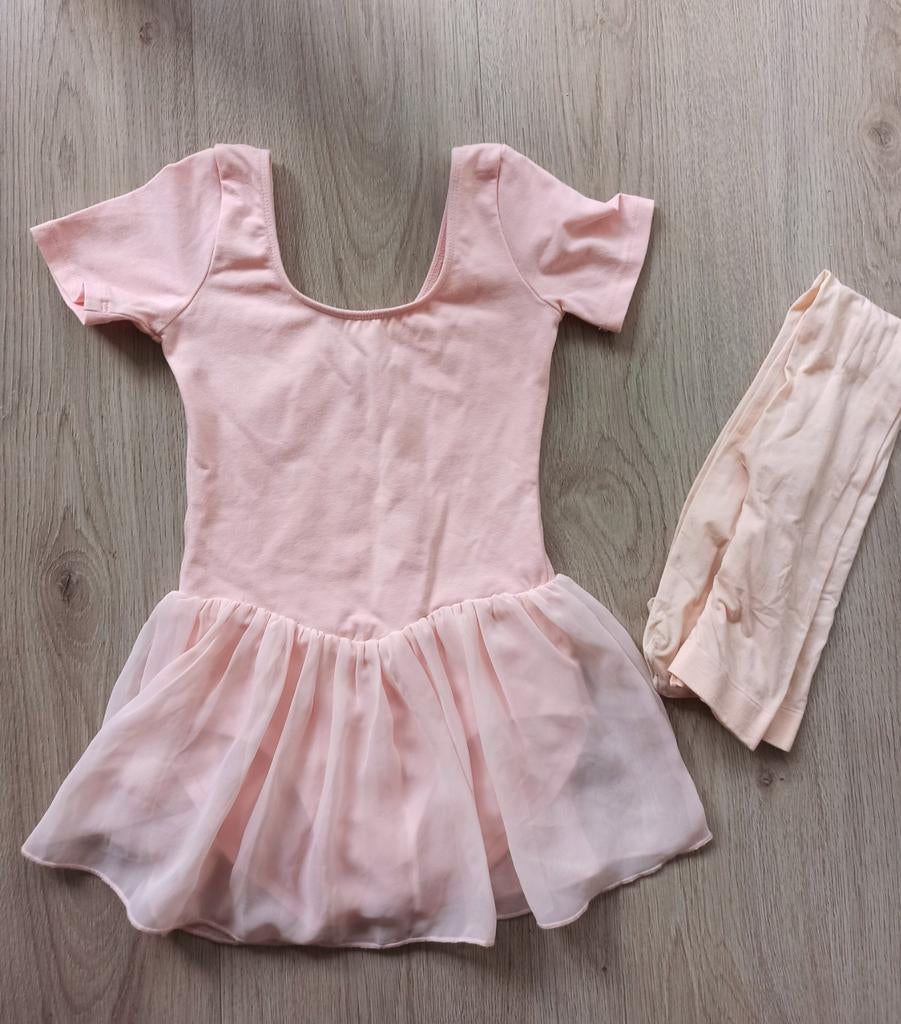 Roze balletpakje maat 140 van Rumpf, Ophalen of Verzenden