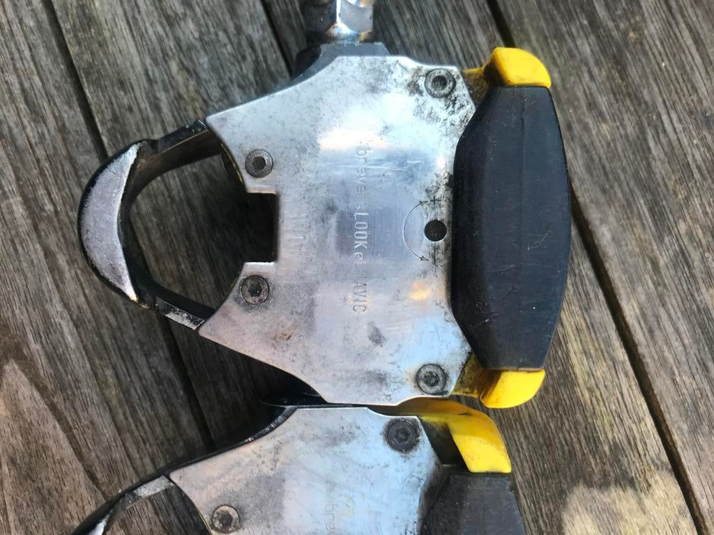 Vintage Mavic pedalen voor racefiets, Fietsen en Brommers, Fietsonderdelen, Ophalen, Gebruikt, Crankstel of Pedalen