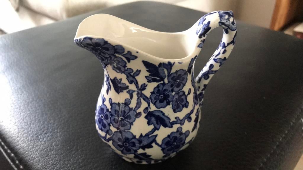 Melkkannetje blauw-wit aardewerk, Overige typen, Ophalen of Verzenden, Zo goed als nieuw, Overige stijlen