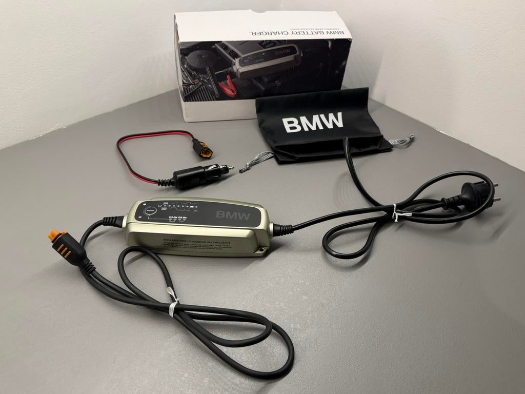 BMW Motorrad Acculader, Ophalen of Verzenden, Gebruikt