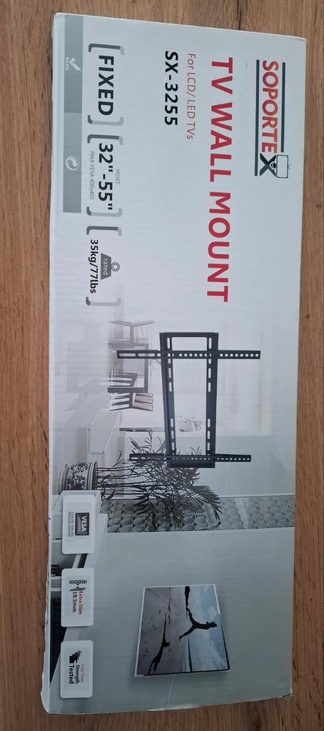 Televisie ophang beugel., Ophalen