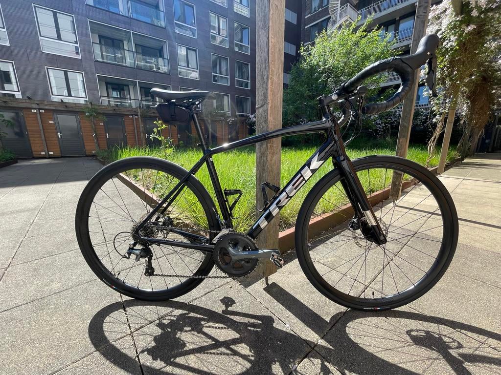 Trek Domane racefiets - incl. Gravel wielset!, 28 inch, Aluminium, Zo goed als nieuw, Dames