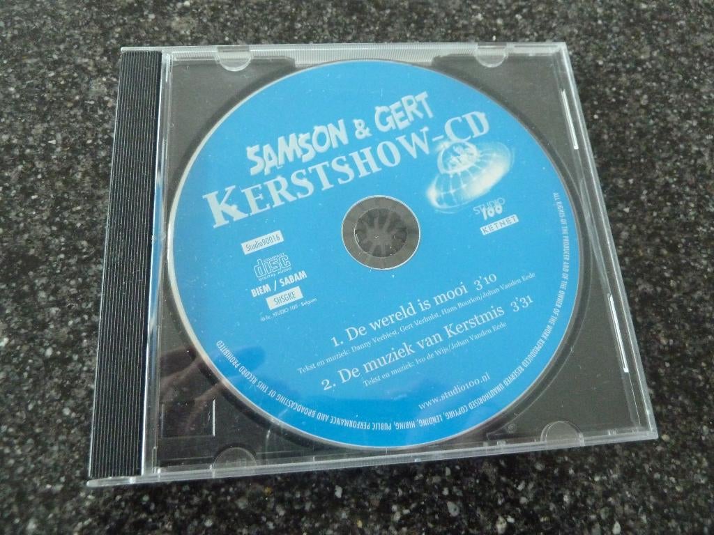 Samson & Gert Kerstshow, Cd's en Dvd's, Ophalen of Verzenden, Zo goed als nieuw, Levenslied of Smartlap