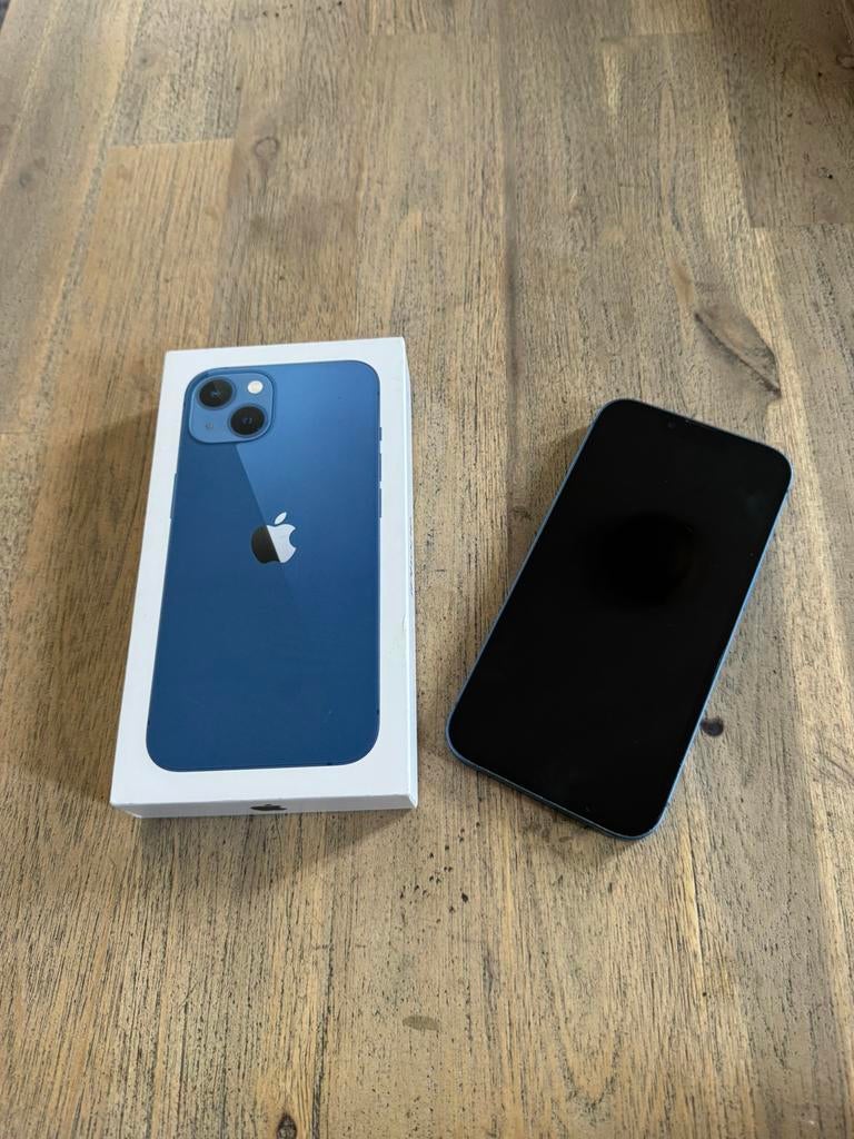 Iphone 13 accu 98% batterij percentage (apple)(gsm)(12)(14), Telecommunicatie, Mobiele telefoons | Apple iPhone, 128 GB, Zwart