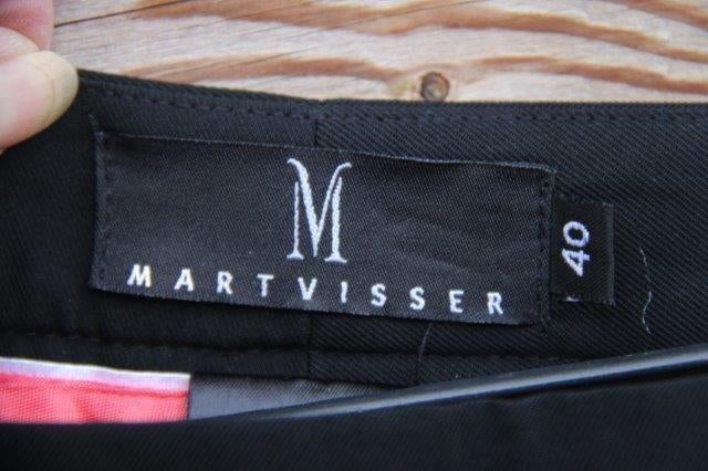Broek zwart Mart Visser mt 40 Vaste prijs AANBIEDING, Maat 38/40 (M), Mart Visser, Zwart, Ophalen of Verzenden