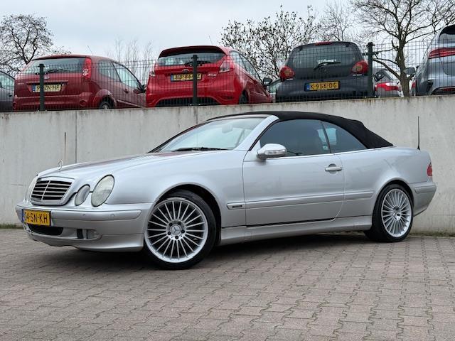 Mercedes-Benz CLK-klasse Cabrio 230 K. FINAL EDITION/LEDER/C, Automaat, Achterwielaandrijving, Gebruikt, Zwart