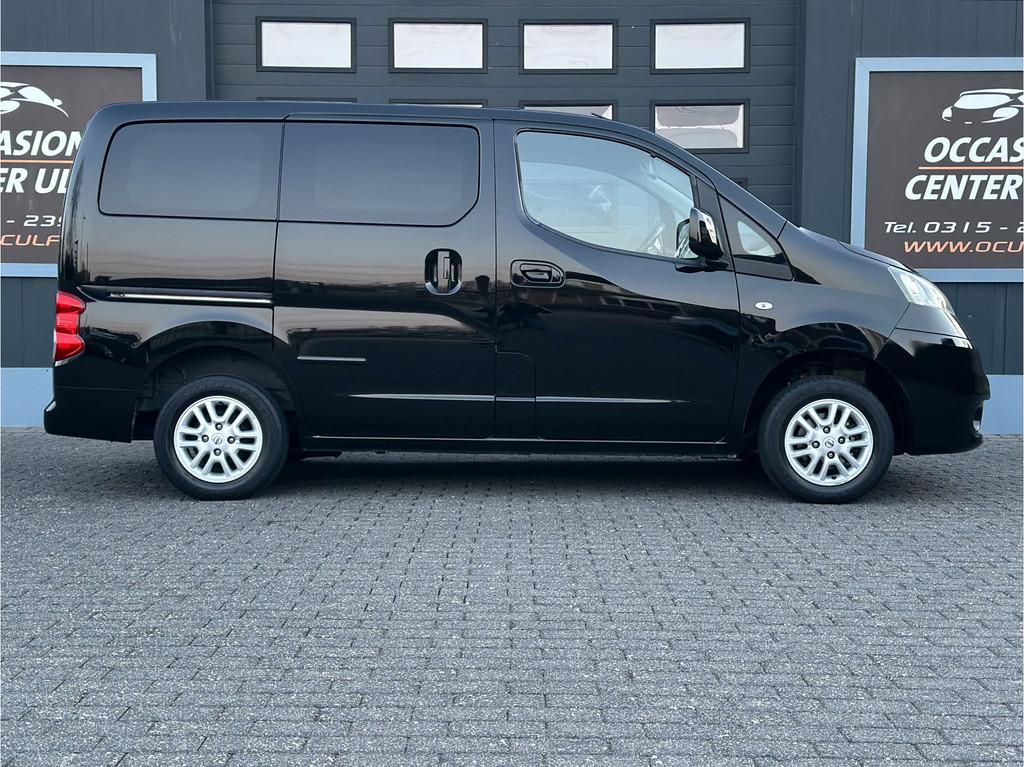 Nissan NV200 EVALIA 7 PERSOONS / AIRCO / CAMERA / LMV ..., Stof, Gebruikt, Met garantie (alle), 7 stoelen