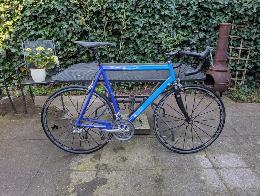 Pinarello racefiets - framemaat 58 - Ultegra/dura ace, 28 inch, Gebruikt, Aluminium, 57 tot 61 cm