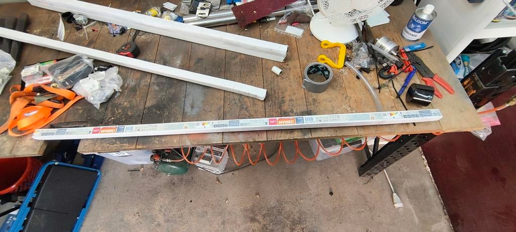 3 nieuwe Osram LED TL buizen 120cm, Doe-het-zelf en Verbouw, Bouwverlichting, Ophalen, Nieuw