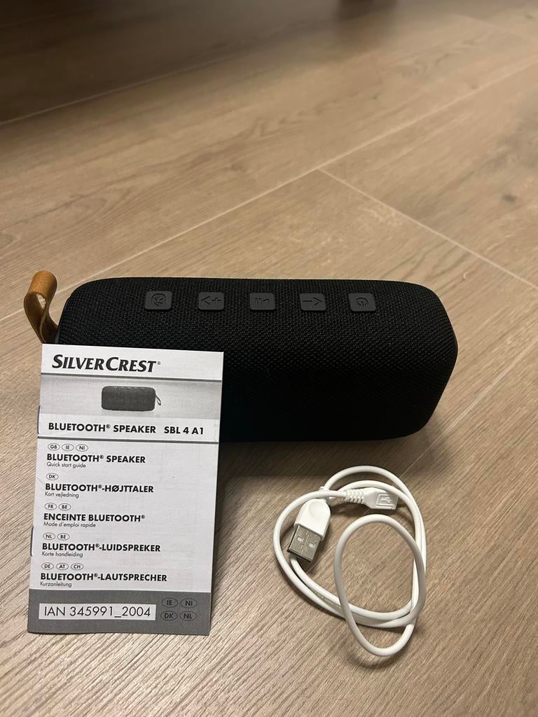 SilverCrest Bluetooth Speaker SBL 4 A1 - Draagbaar Geluid, Overige typen, Zo goed als nieuw, Minder dan 60 watt, Ophalen