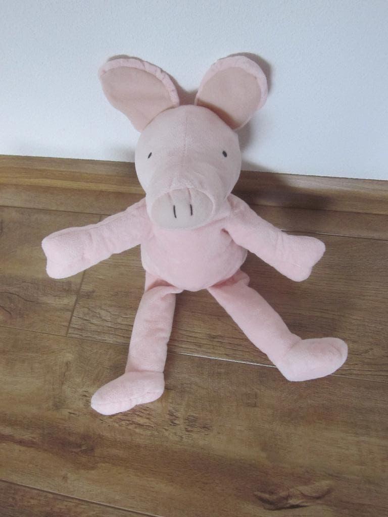 Rights at Work Stichting Max Velthuijs handpop varken big, Kinderen en Baby's, Speelgoed | Knuffels en Pluche, Nieuw, Overige typen