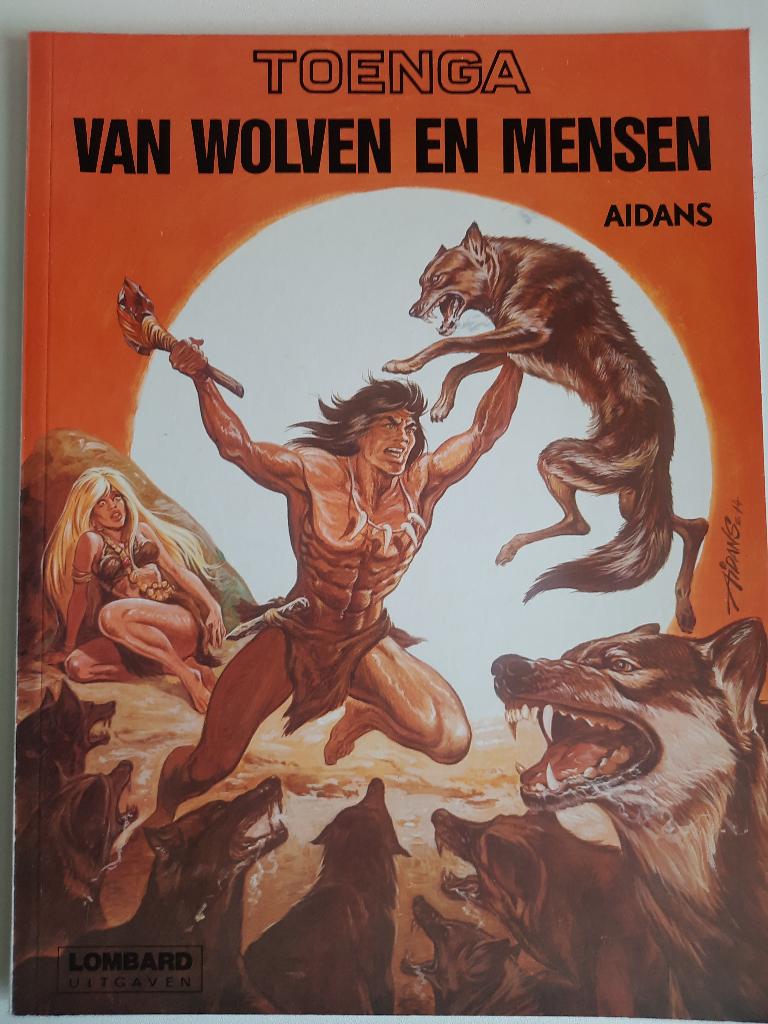 Toenga, van wolven en mensen, Boeken, Stripboeken, Eén stripboek, Ophalen of Verzenden