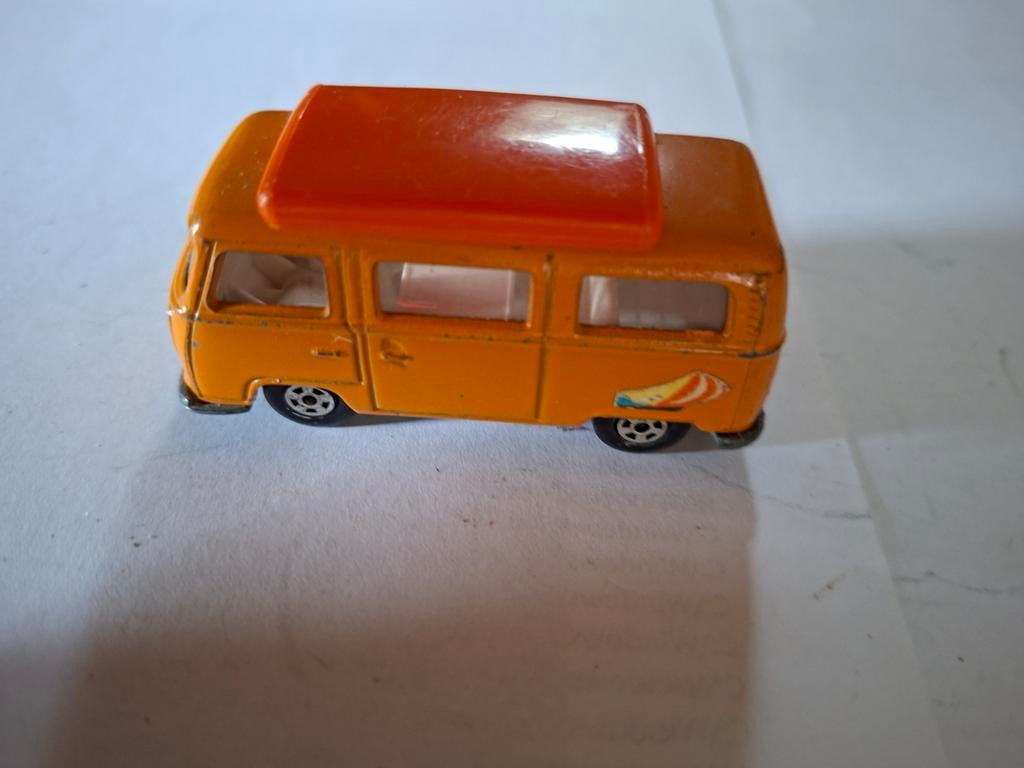 Matchbox Volkswagen Camper No.23 - Eind jaren '60, Ophalen of Verzenden, Gebruikt, Bus of Vrachtwagen