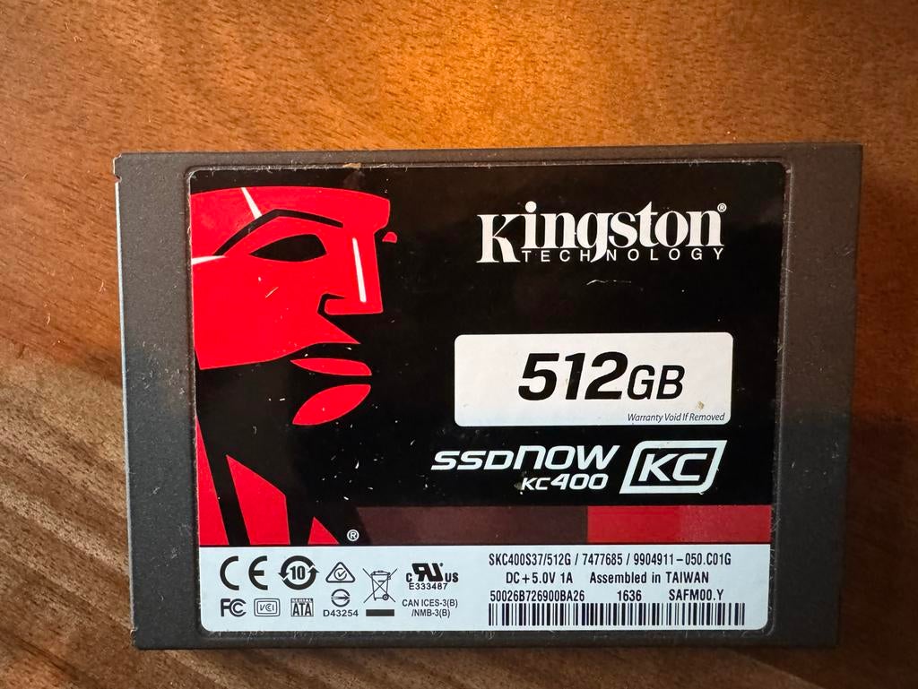 Kingston SSD 512GB - Snelle Interne Opslag, Computers en Software, Harde schijven, Intern, Server, 512 GB, Ophalen of Verzenden