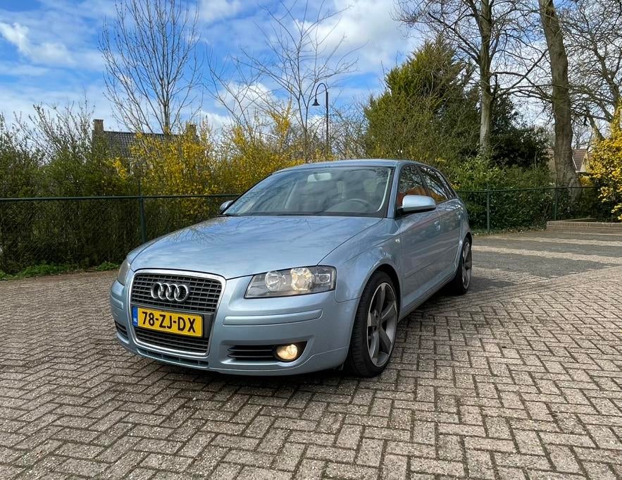 Audi A3 1.4 TFSI Turbo 125PK Sportback 2008 Blauw, Auto's, 125 pk, 680 kg, 4 cilinders, Blauw
