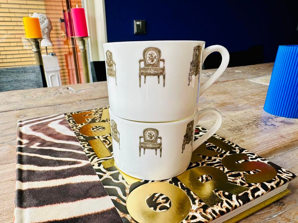 CVD Christopher Vine Design Barok Chairs bekers, Ophalen