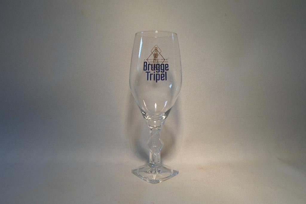 Brugge Tripel Glas, Ophalen of Verzenden, Zo goed als nieuw, Glas of Glazen, Overige merken
