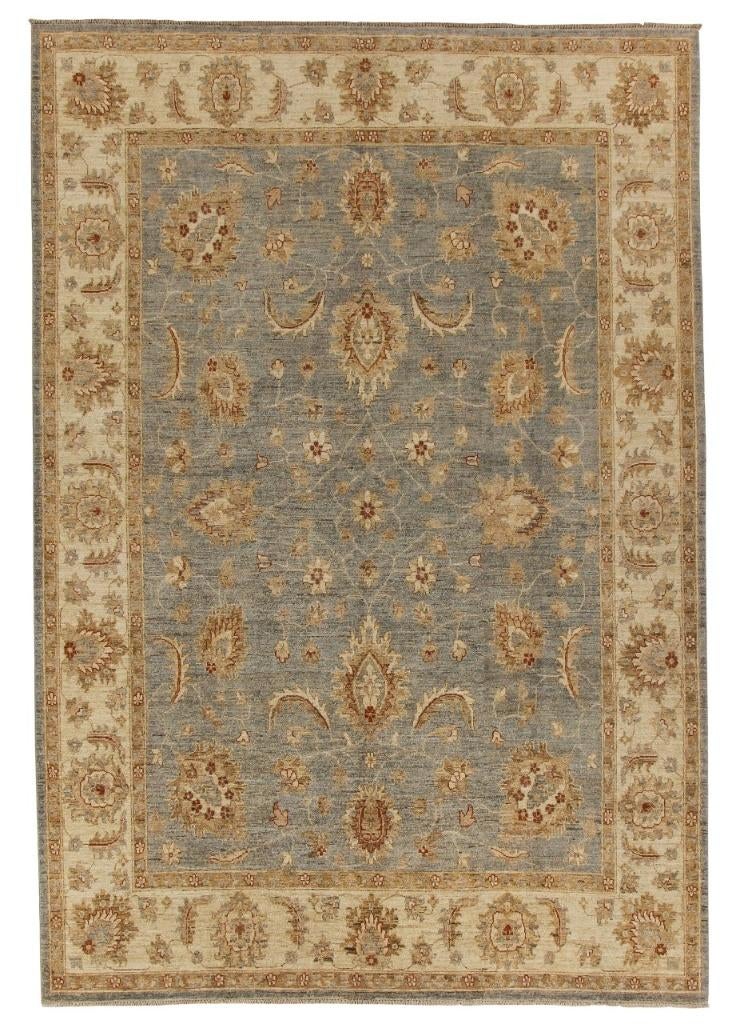 Ziegler Perzisch tapijt wol vloerkleed 302 x 248cm/korting, Www.simatapijten.nl, Ophalen of Verzenden, 200 cm of meer, Grijs