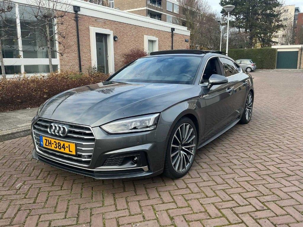 Audi A5 40 Tfsi 190pk S Tronic 2019 Grijs, Zwart, 1984 cc, 1500 kg, 750 kg