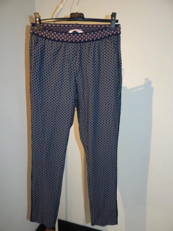 Studio Anneloes travel stof broek band en broek print dikker, Maat 38/40 (M), Studio Anneloes, Zo goed als nieuw, Lang