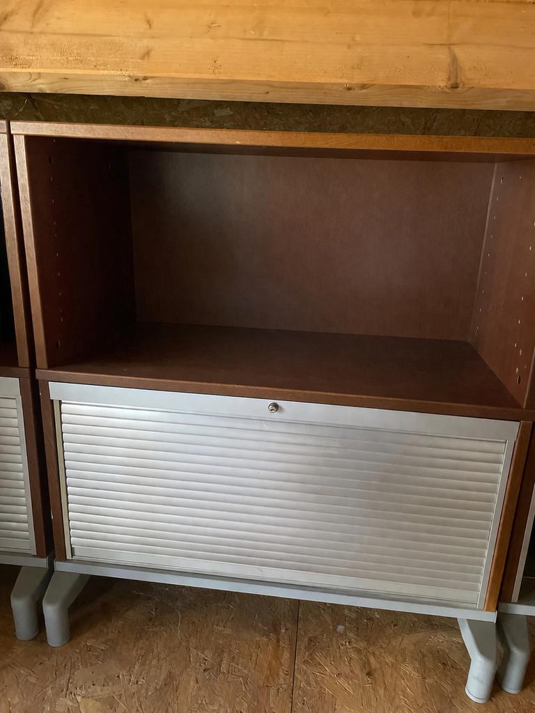 Moet weg! Kantoorkasten met roldeur, Ophalen, Gebruikt, 50 tot 100 cm, Minder dan 100 cm