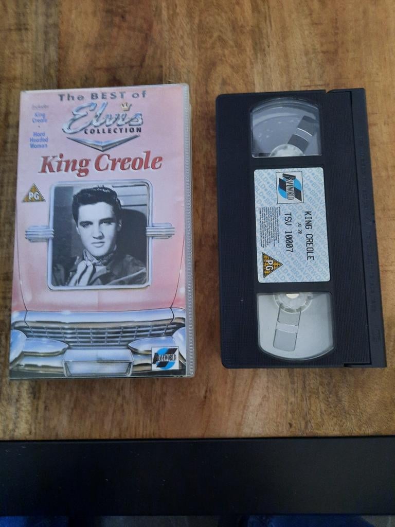 Elvis Presley - King Creole VHS - Origineel Collectors Item, Alle leeftijden, Ophalen of Verzenden, Gebruikt, Overige genres