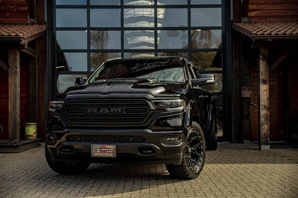 Dodge Ram 1500 5.7 V8 4x4 Crew Cab Limited | LPG | Lucht ver, Auto's, Euro 6, Lichtsensor, 402 pk, Zwart
