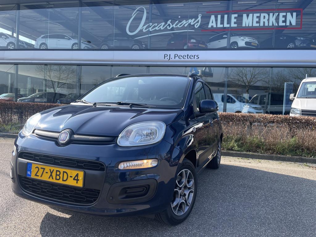 Fiat Panda 0.9 TwinAir Lounge Airco - Dakrails - Radio/cd sp, Auto's, Fiat, Voorwielaandrijving, Euro 5, Panda, Origineel Nederlands