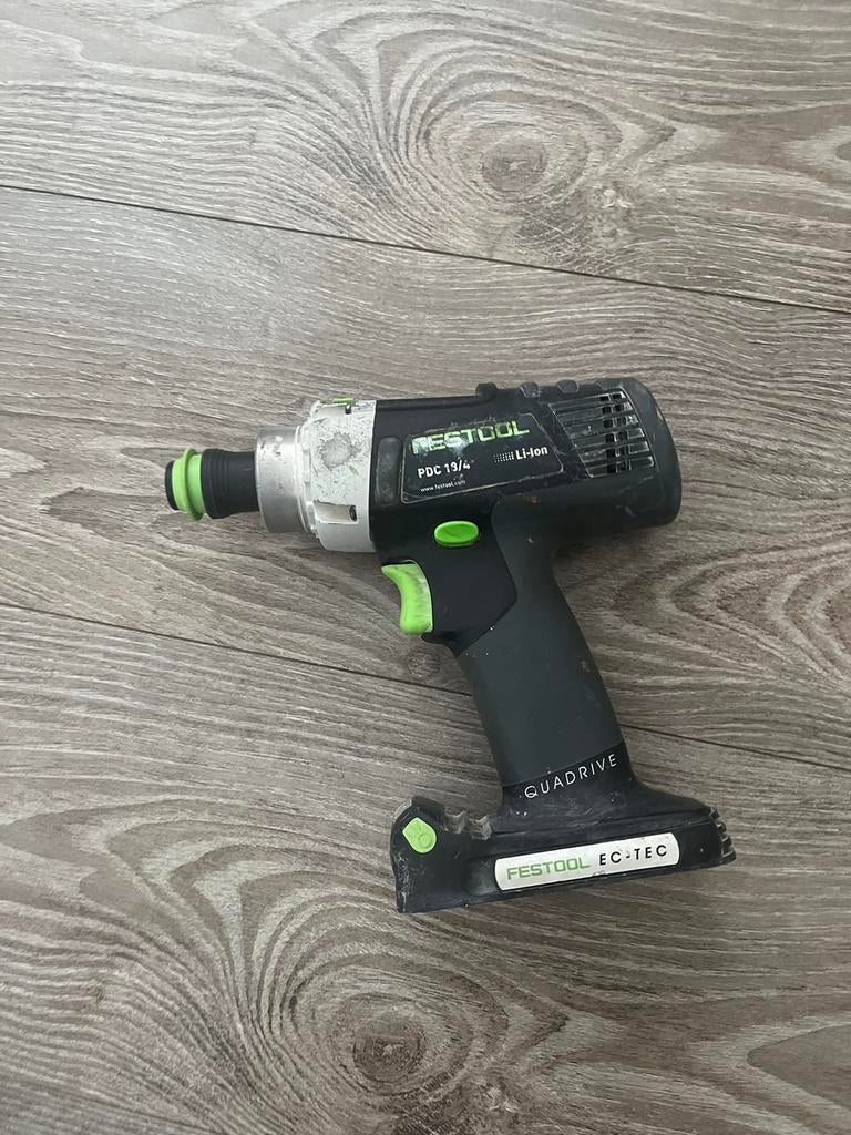 Festool 18v schroefboormachine zonder accu’s en lader, Doe-het-zelf en Verbouw, Gereedschap | Boormachines, Ophalen of Verzenden