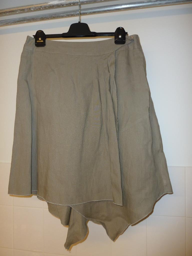 ROK BENETTON MAAT 38 NIEUW LINNEN NIEUWSTAAT, Nieuw, Ophalen of Verzenden, Maat 36 (S), BENNETON