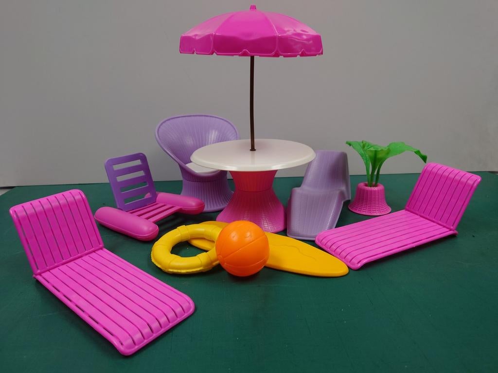 Strandset voor Barbie, Ophalen of Verzenden, Babypop