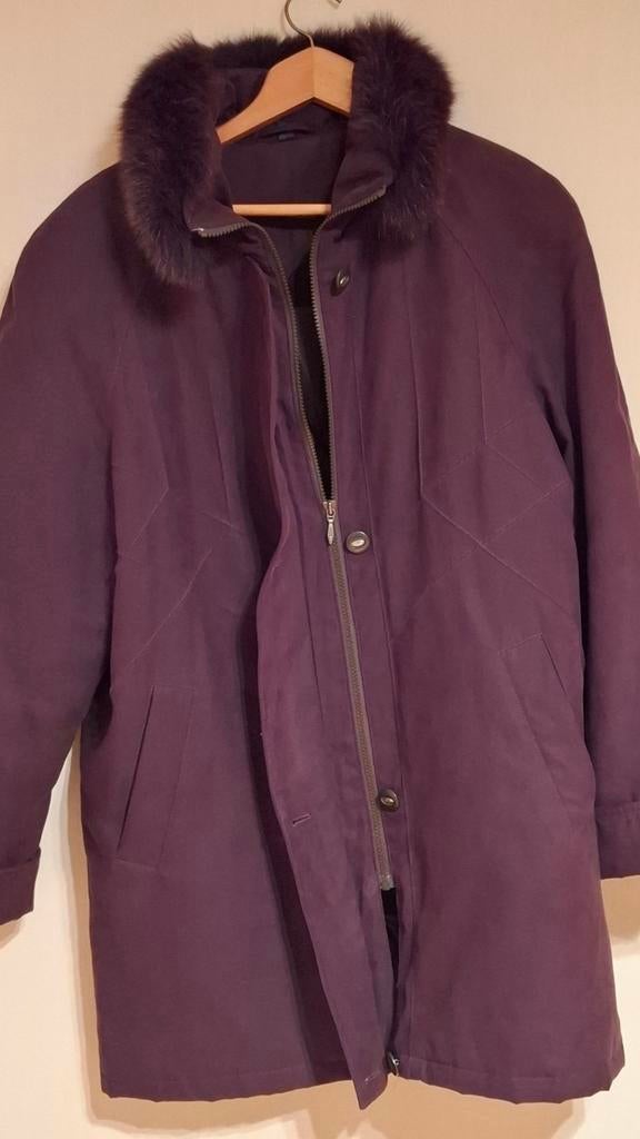 Nette, donkerbruine winterjas , dames maat 44, Kleding | Dames, Jassen | Winter, Gedragen, Maat 42/44 (L), Bruin, Ophalen of Verzenden