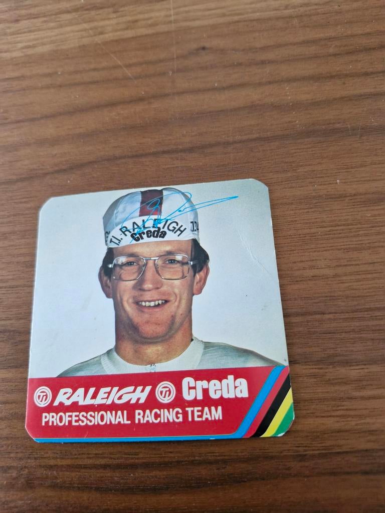 5066 Raleigh Creda Team Spelerskaart Jan Raas, Ophalen of Verzenden
