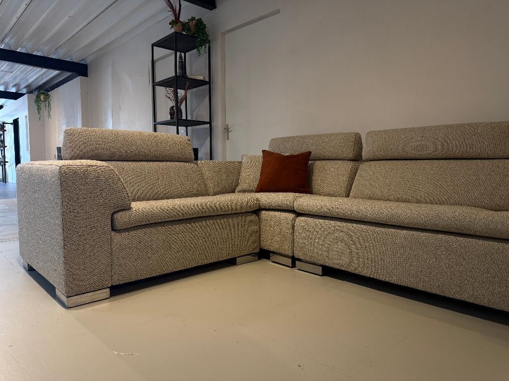 Leolux Howlazy hoekbank, Vitra, Design, artifort, minott, B&B Italia, Gelderland, Leolux, Hoekbank, Ophalen of Verzenden, Zo goed als nieuw