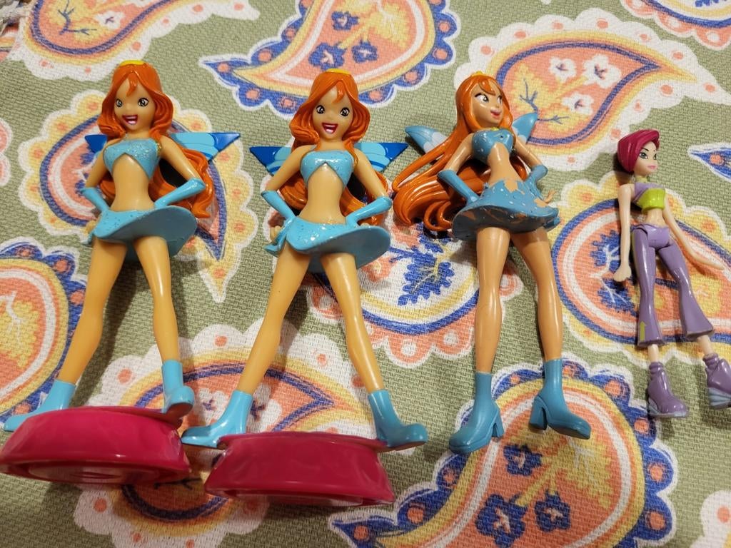 Winx beeldjes .., Ophalen of Verzenden, Zo goed als nieuw, Pop