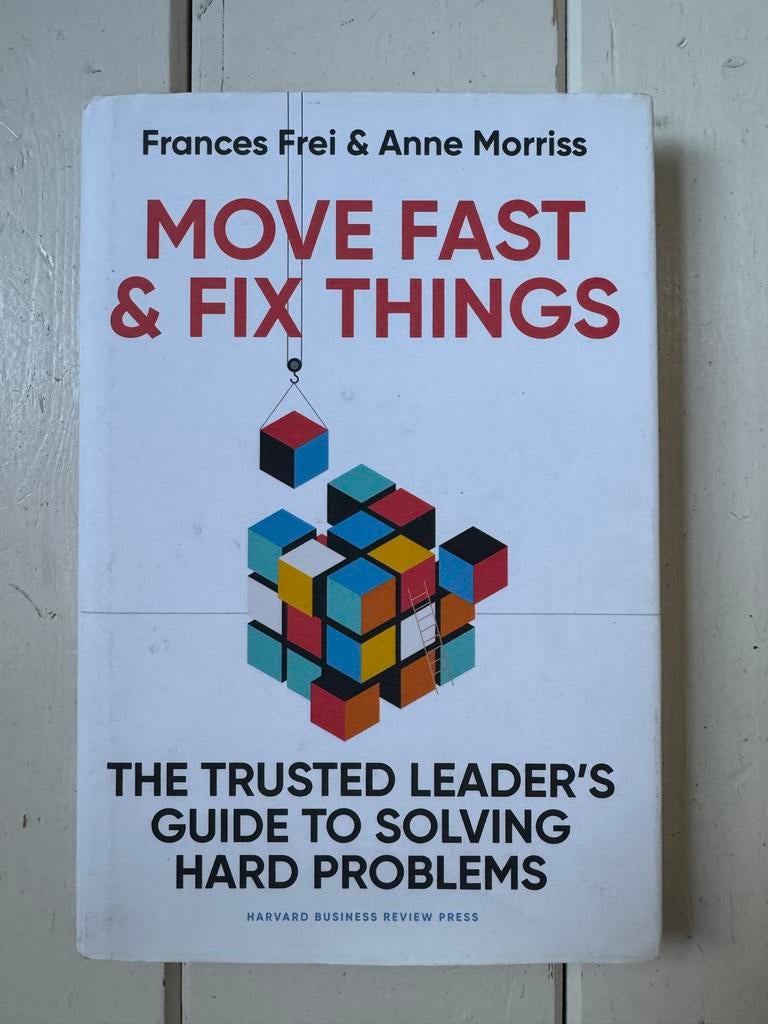 Move Fast & Fix Things - Frei & Morriss, Ophalen, Zo goed als nieuw, Management