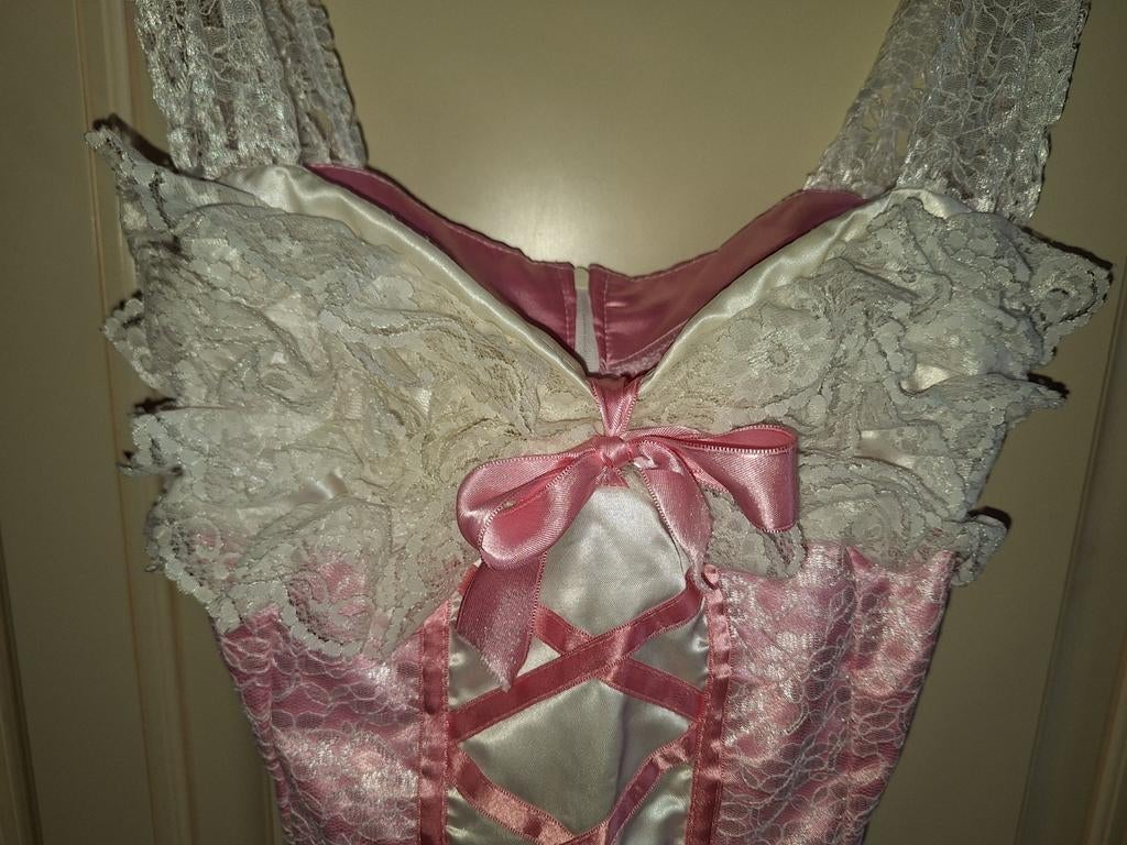 Prinsessenjurk, Kleding | Dames, Ophalen of Verzenden, Zo goed als nieuw, Maat 46/48 (XL) of groter, Carnaval