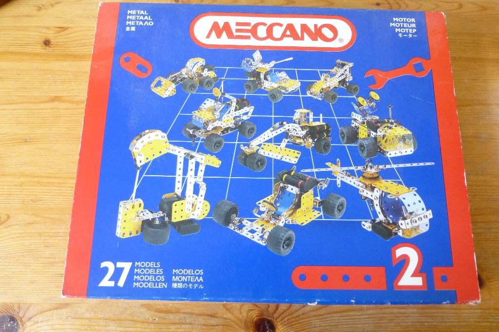 <Meccano constructieset doos 2, Ophalen, Zo goed als nieuw, Bouwen