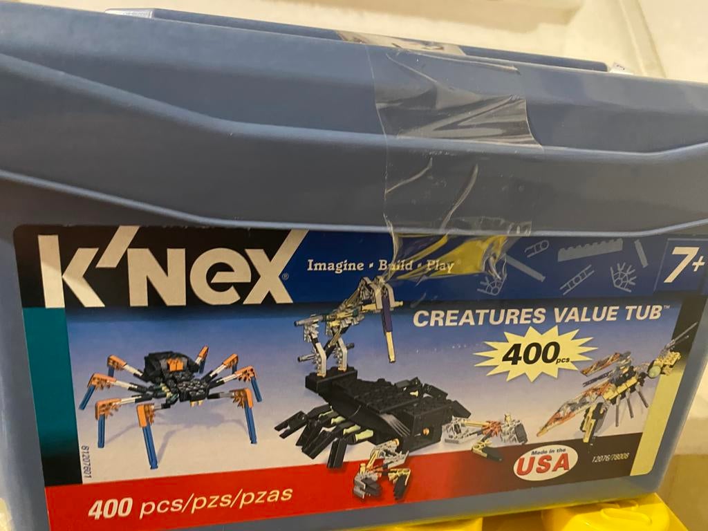 Knex 2076 / 7800s creatores value tub, Ophalen of Verzenden, Zo goed als nieuw, K'nex