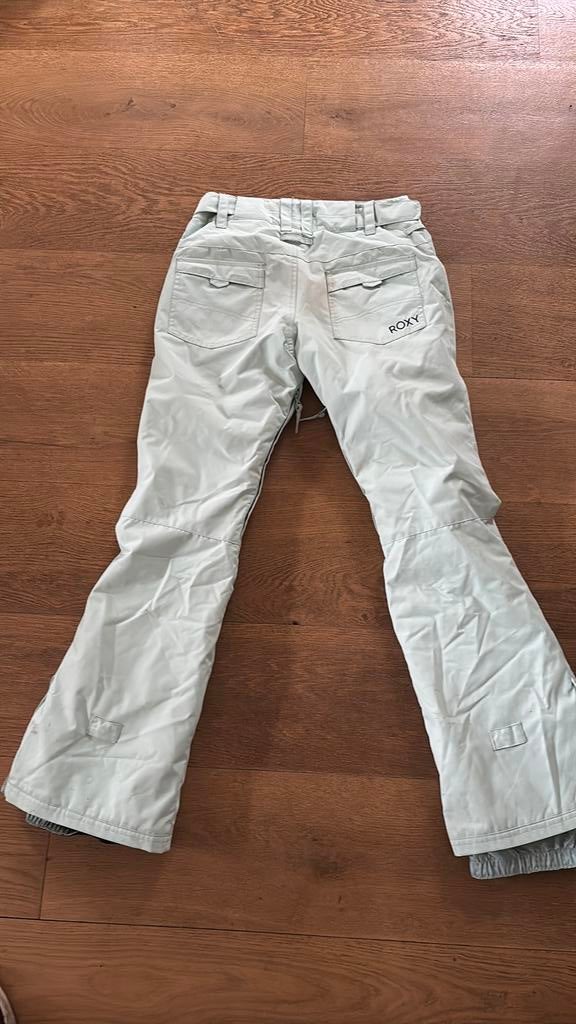 Skibroek Roxy -Mintgroen, Ophalen of Verzenden, Zo goed als nieuw, Maat 34 (XS) of kleiner, Broek