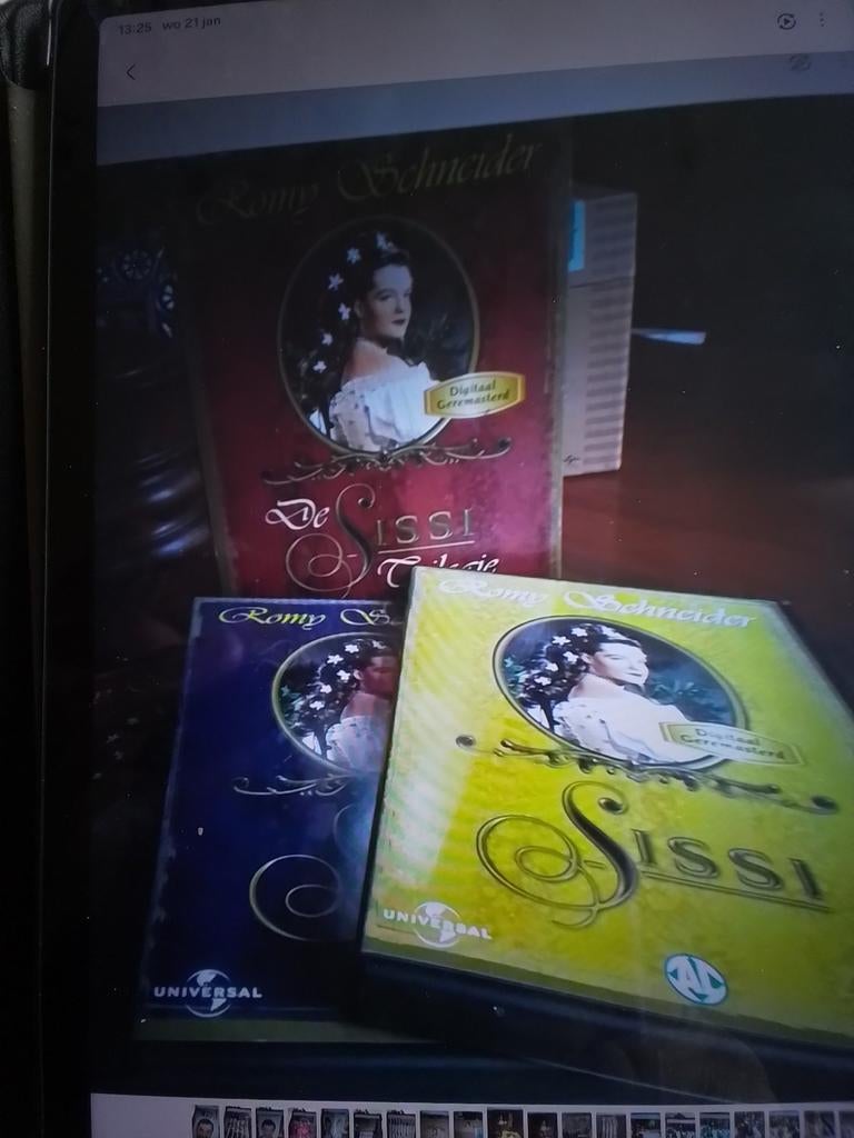 3 dvd s van Sissy  voor 10 euro, Alle leeftijden, Ophalen of Verzenden, Zo goed als nieuw
