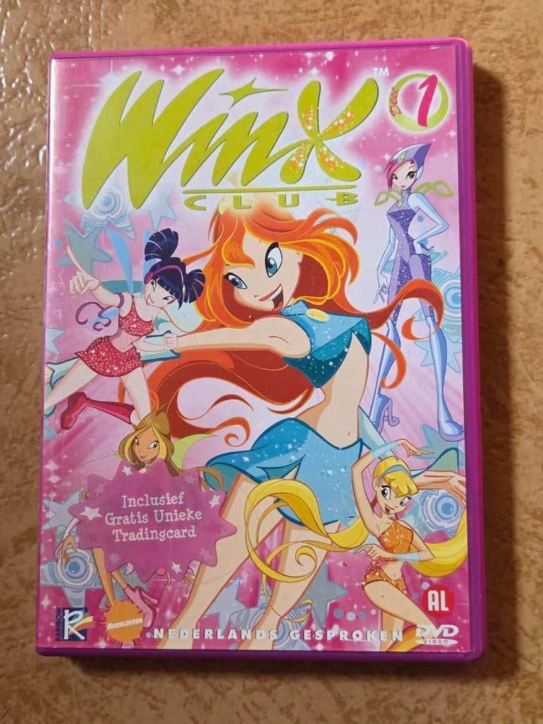 Winx Club DVD - Deel 1, Cd's en Dvd's, Dvd's | Kinderen en Jeugd, Avontuur, Alle leeftijden, Ophalen of Verzenden, Zo goed als nieuw