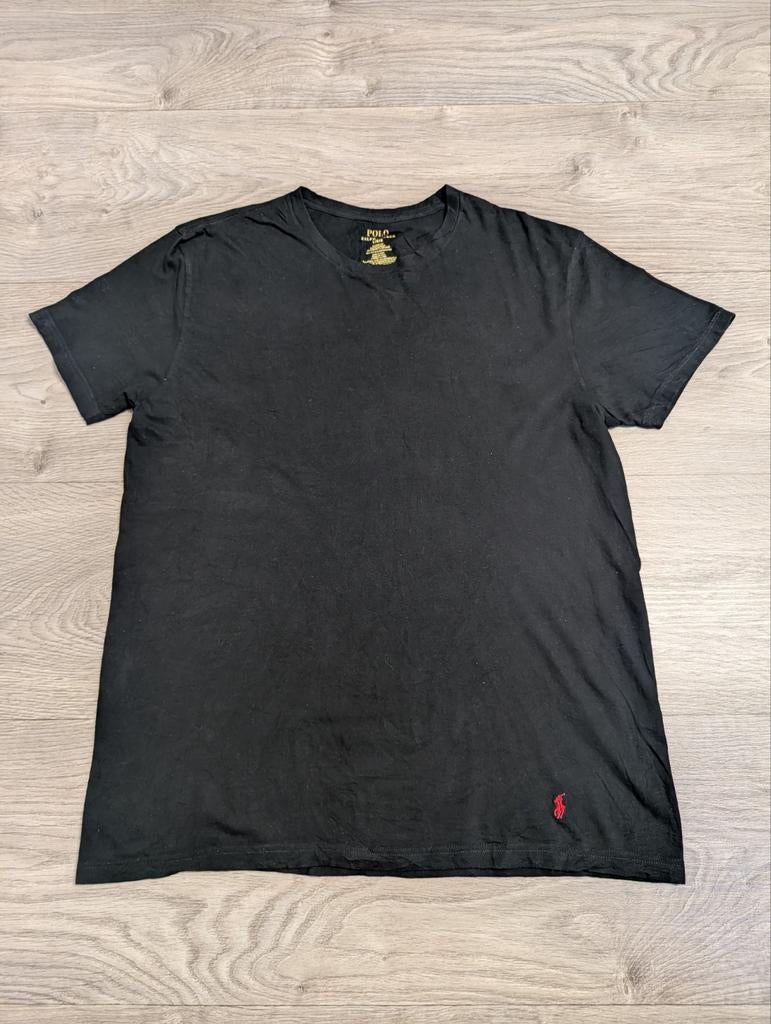 Ralph Lauren T-shirt Zwart Maat L Heren, Maat 52/54 (L), Zwart, Ralph Lauren, Ophalen of Verzenden